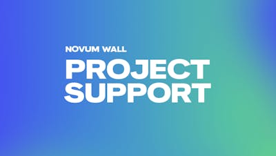 What Support Can I Receive for a Novum Wall Project?