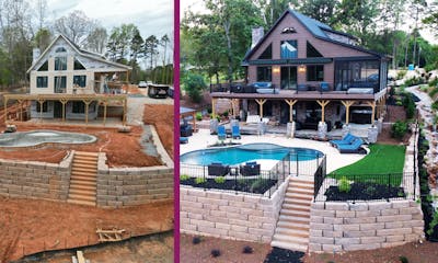 Rosetta Grand Ledge Walls Transform Lake Norman Retreats