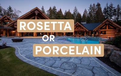  How Do Rosetta Hardscapes Pavers Compare to Porcelain Pavers?